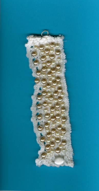 Pearl cuff bracelet #2