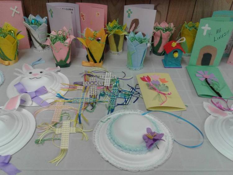 Easter Crafts for the Manor 2017